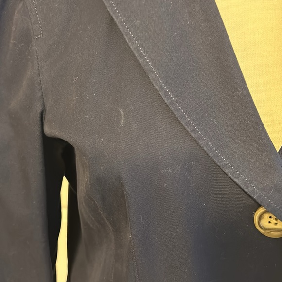 Women’s LL Bean Blue Blazer Jacket  - Size 12 - Picture 11 of 11